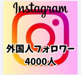げーにこ様専用 🍀Instagram外国人フォロワー4000人