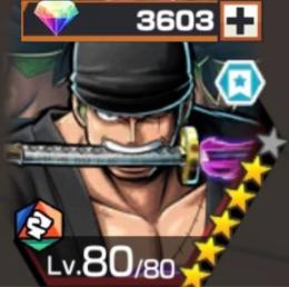 🌟初期垢🌟【💎3603個】+閻魔ゾロLv80