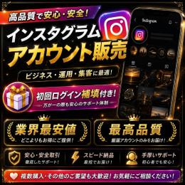 マーケッター必見‼️インスタグラム OLD垢10個 凍結対策＆育成済み🔥