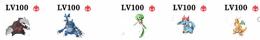 🌈即対応🌸LV100! ドリュウズ+ヘラクロス+サーナイト+オーダイル+カイリュー