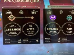 pc版APEX 引退アカウント