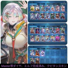 クピタン、ウィルナススキンあり  エルフ Master