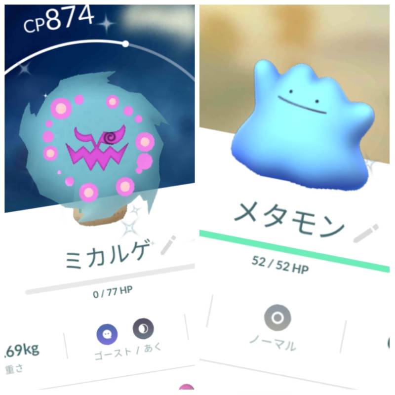 東京産色違いミカルゲ メタモン スリープ 通常マラカッチ ぺラップ アカウント販売 ポケモンgoのアカウント売買サイト