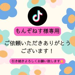 もんぞねす様専用出品（TikTok外国人フォロワー10000人増加）