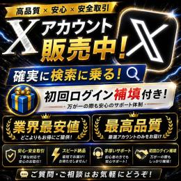 【20日以上運用済み】確実に検索載る・リプバン無し🔍　10個セット 【裏垢に最適】