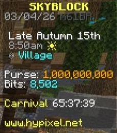 skyblock coin 1b