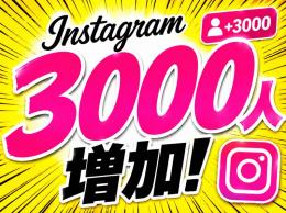 Instagramフォロワー増加リピーター多数 