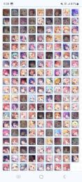 (プリコネ引退垢) キャラ所持率81.7% 人権キャラ多数所持 総戦力1000万以上