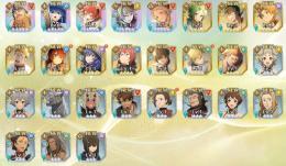 星5x5 (限定水着シルフィ、ロキシー、エリス、エリナリーゼ、タルハンド)+星5選択チケ