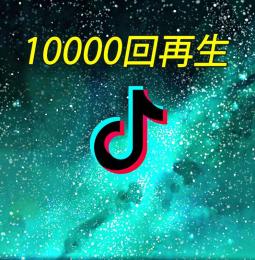 TikTok 再生回数増加＋10000回【30日間の減少保証付】