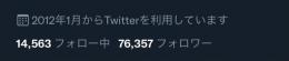 超希少✨🌸フォロワー 76,000人↑【オール日本人】Twitter 相互　アカウント🌸