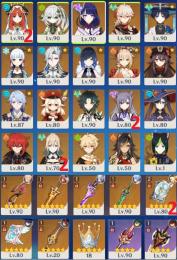 ☆5 ニィロウ2凸+聖顕の鍵 雷電将軍 ナヒーダ 万葉 夜蘭 胡桃 綾華 放浪者 ヌヴィレット 宵宮