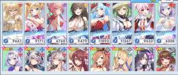 Rank100　キャラ数120人↑　スタピ1300個↑ 　課金シスター所持
