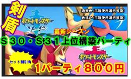 S30・S31即戦力(*^^*)上位パーティ　８００円
