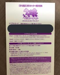 ウマ箱2 シリアルコード　第3コーナー