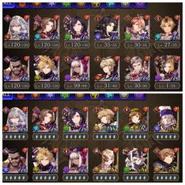 Lv.120クラウド　ティファ　エアリス　バレット　グラセラ　完凸VCあり