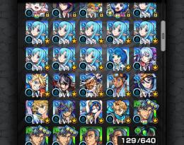 SAOガチャコンプ初期垢🍀全キャラ艦隊🍀