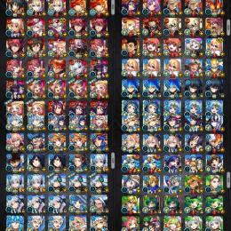 最終進化星6ガチャ限1000体以上所持(マサムネ2体、ヤクモ6体、フリーレン、金木2体など)