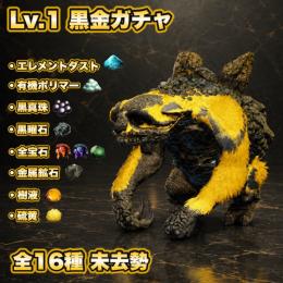 🦥Lv.1 黒金ガチャ🦥【全素材】 ASA 公式PvE