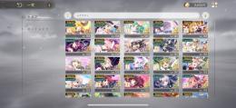 水着いろは、物語コラボコンプ、悪魔ほむら、アルまど、リボンほむら４凸、晶花ＥＸ約３０体入手済み