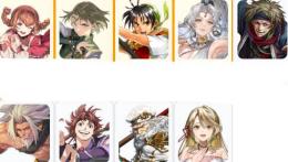 SSR9体 4UP主人公リアン+ジーン+マリエ+ルック+メース+ルセリナ+ニック+アンジー