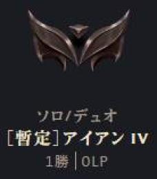暫定アイアン4　30000BE+