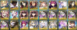 石4720個　125符　リリス宝具5　レディ・アヴァロン　キャストリア　オベロン　コヤンスカヤ