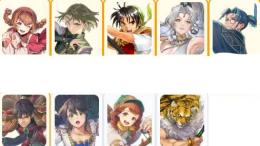 完全初期垢 PUx5 リアン+ジーン+マリエ+ルック+シャプール+ゲオルグ+フースールー+ビッキー