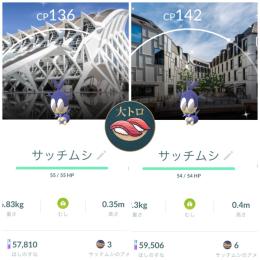 (非対面トレードーアカウント)✨色違いサッチムシ