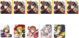 初期垢 ディアナx6 ディアナ5凸+マリエ+ジーン+ミルイヒ+キンバリー+シドニア