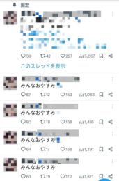高アクティブ垢　固定いいね220↑ 平均いいね150↑