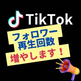 【最安値】 Tiktokフォロワー 3,000人増加！　減少保証付き！
