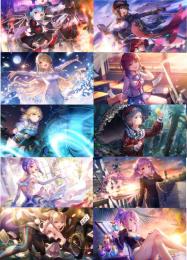 SS31体分ユニゾン豊後 歌姫ルカ アドミラル蒼井1凸 七瀬七海 愛憐すもも1凸 岩沢 バニーつかさ