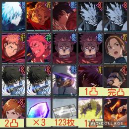 🌈【初期垢石7000】限定9体（真人1凸）行家入 魂片3個