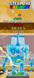 2変異アクアシップシップ 250レベル 36.5Qi