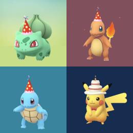 【捕獲代行】帽子衣装ポケモン,フシギダネ,ヒトカゲ,ゼニガメ,ピカチュウ
