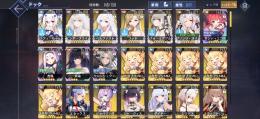 アズレン引退垢 UR艦船4体、SSR艦船33体所持