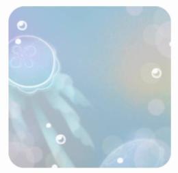 「リヴクリ」SR くらげが透ける海中フィルター