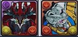 究極生命体・エニグマ+白いガンダム+魔法石3200-3800個+ガチャキャラ270-500体+素材