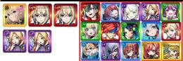 マサムネ*2+ルシファー*2+エル+赤枠キャラランダム4体+オーブ4000