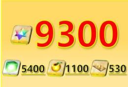 最大数 聖晶石9300個+呼符530枚+果実1100枚+マナプリズム5400枚+その他！