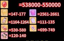 画像の所持+石538000~550000個+その他