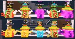 tacos lucky block ×10体まとめ売り