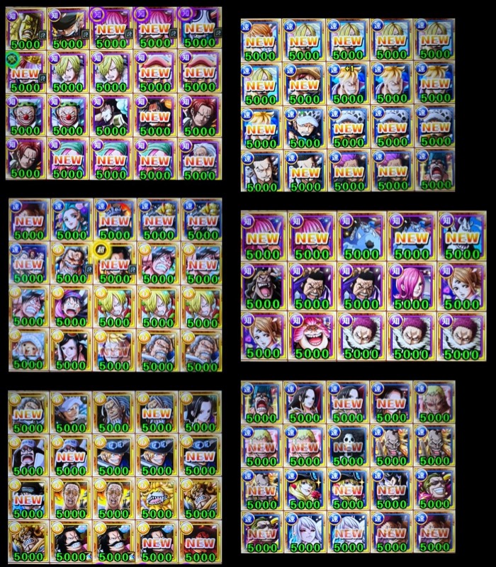 希少 Film Redガチャコンプ 新ルフィラストタップmax 麦わらの一味所持 トレクル ゲームクラブ