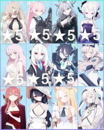 青輝石13万2180個【最強初期アカ ★5臨戦アリス ★5ケイ&周年キャラ限定キャラ多数所持】