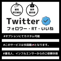 <即日/格安>『多国籍🇺🇸』フォロワー👤￤RT♻️￤いいね👍￤インプレ 各種増加✨