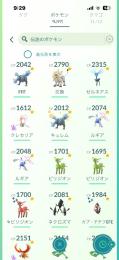 伝説97体おり、資源も少なくないです