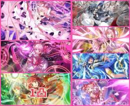 ストーリー未進行垢！☆5×7体【 限定アルティメットまどか+鹿目まどか+ 呉キリカ+秋野かえで 】