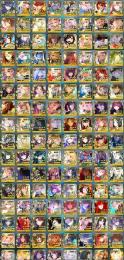 FGO 引退勘定 星5鯖 127種226体 宝具5 9体 凸カレスコ2、凸黒聖杯2 !
