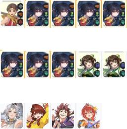 初期垢 サキ完凸+リリュウ+ユア凸+ジーン+テンガアール+ニック+ロッテ